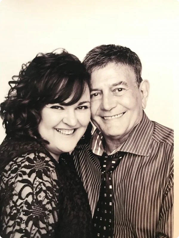 Johan and Adele in the Zadel studio