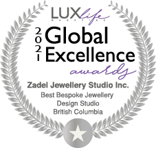 LUXlife Global Excellence Awards 2021, Best Bespoke Jewellery Design Studio, British Columbia